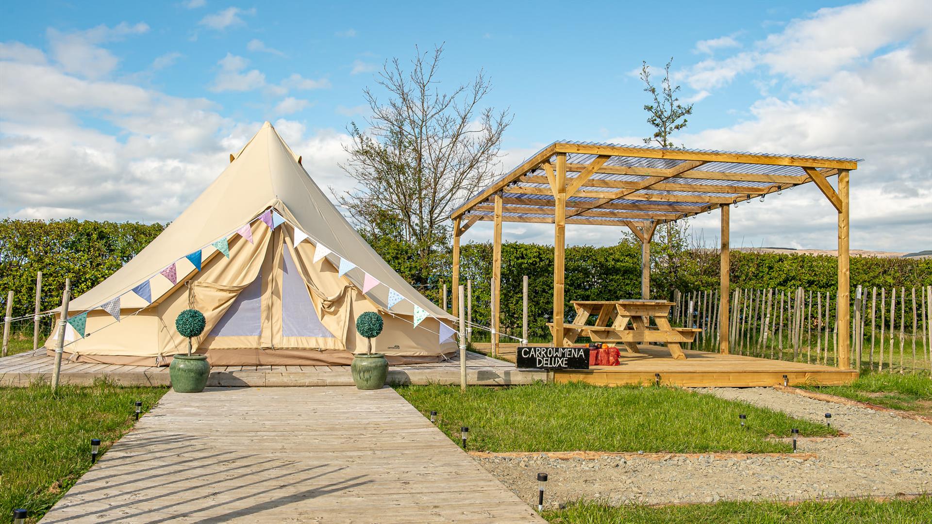 Glamping in Derry