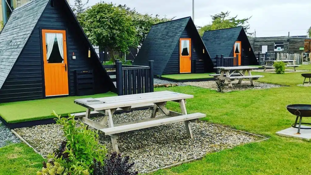 Glamping in Derry